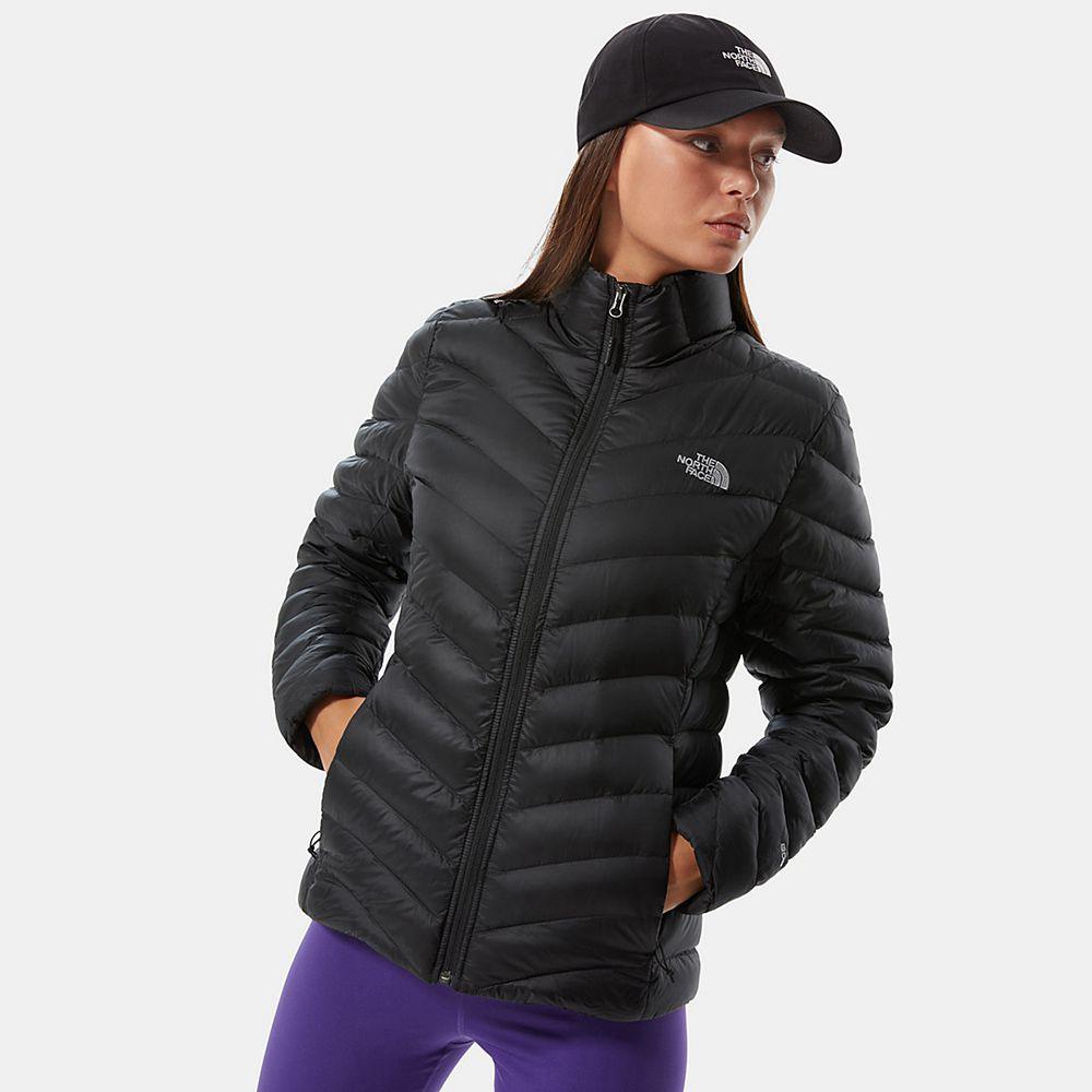 The North Face Trevail Γυναικεια Μπουφάν Πουπουλένια - Μαυρα (TQPZ26384)